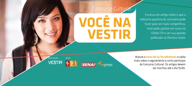 Concurso Cultural – Você na Vestir